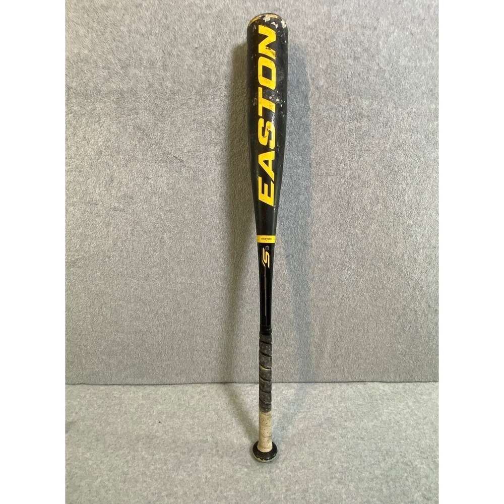 Easton S3 Baseball Bat Youth 30/20 Black Yellow Scandium Power Speed Alloy EUC